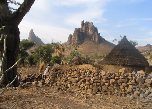 Kapsiki terraced plantations