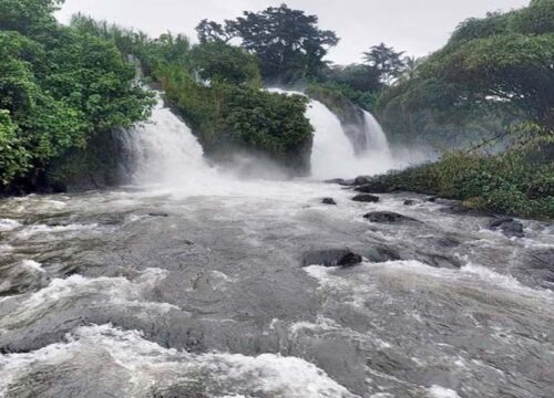 THE DIBOMBE WATERFALLS